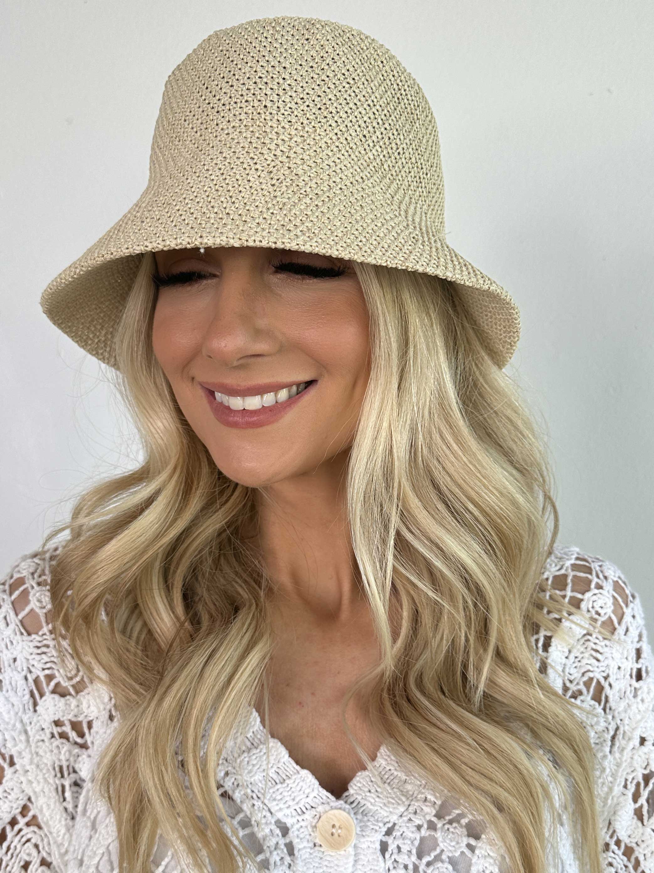 Katinka - Strå bøllehat